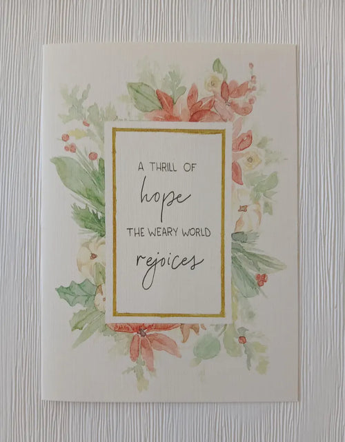Christmas Card Watercolor Print